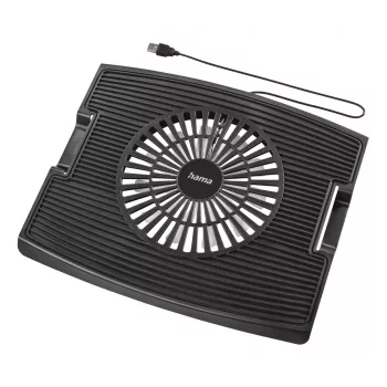 Hama Wave klēpjdatora dzesēšanas paliktnis 39,6 cm (15,6 collas) Melns