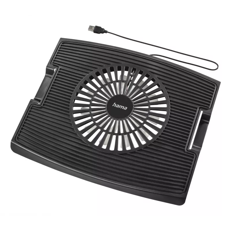 Hama Wave klēpjdatora dzesēšanas paliktnis 39,6 cm (15,6 collas) Melns