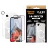 PanzerGlass CARE by ® Flagship 3-in-1 komplekts iPhone 16e Pret skrāpējumiem un triecieniem izturīgs