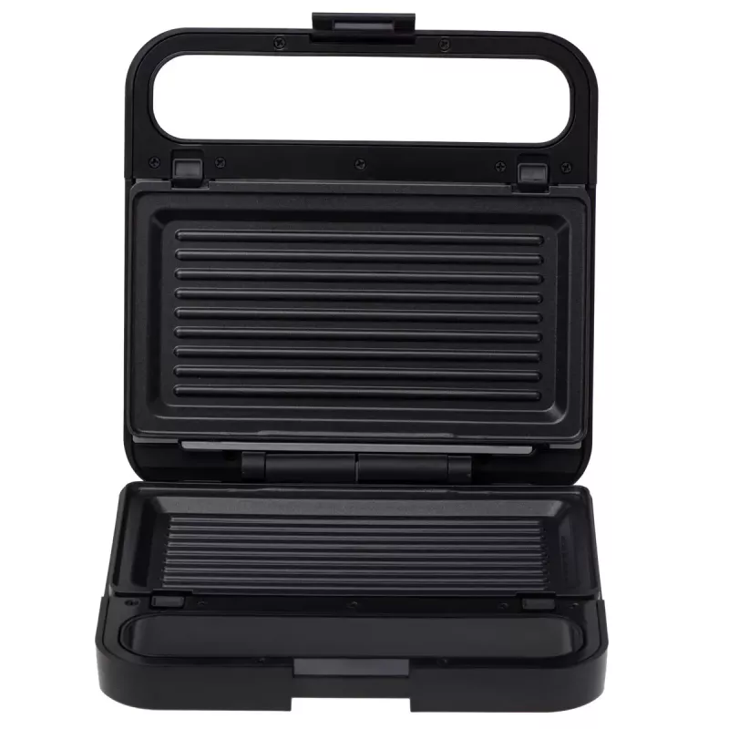 2-in-1 sviestmaižu automāts Adler AD 3070b — 850 W, 2 plāksnes, melns