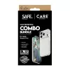 PanzerGlass 3-in-1 Combo Bundle iPhone 17 Pro CR40572 — ekrāna aizsargs, kameras pārsegs un maciņš