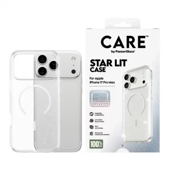 PanzerGlass CARE by Flagship Case Urban Explorer Star Lit balta MagSafe iPhone 17 Pro Max
