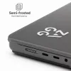 Cietais apvalks Zagg MacBook Air 13 (M3/M2) — Smoke, precīzi pieguļošs aizsargapvalks