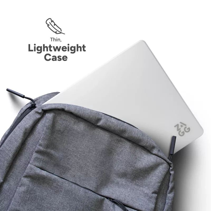 Caurspīdīgs Zagg aizsargapvalks MacBook Pro 16 M3/M2/M1 Clear – caurspīdīgs aizsargapvalks