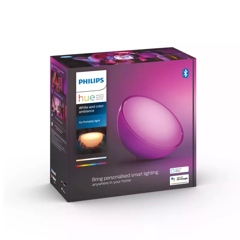 Philips Hue balta and colour ambience Go pārnēsājams akcenta gaismeklis
