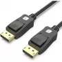 DisplayPort kabelis Techly ICOC-DSP-A21-020 2 m Melns