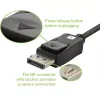 DisplayPort kabelis Techly ICOC-DSP-A21-020 2 m Melns