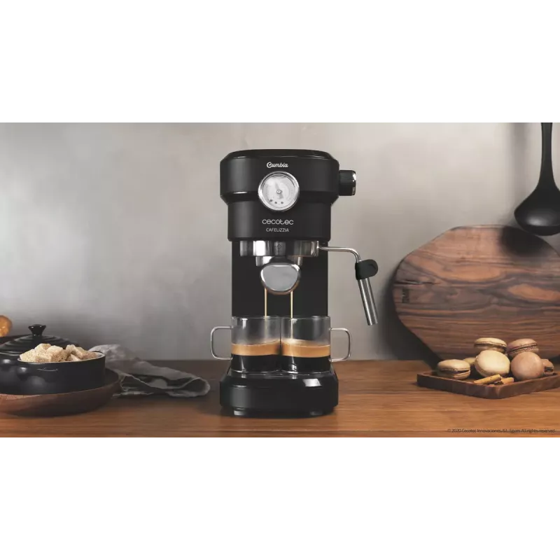 Cecotec Cafelizzia 790 Black Pro espresso kafijas aparāts, 1,2 l, 20 bar, melns