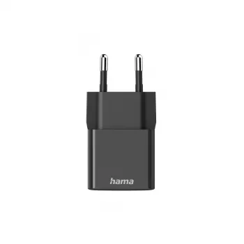 Hama 00201651 mobilās ierīces lādētājs austiņām, ārējam akumulatoram, viedtālrunim, planšetdatoram melns maiņstrāvas ātrā uzlāde iekštelpām