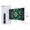TV TCL 55Q6C 55 collas QD-Mini LED 4K Ultra HD, 3840×2160, Google TV, HDMI 2.1, 2.1ch 40W, HDR10+
