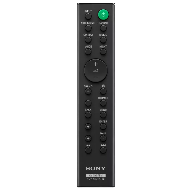 Sony HT-S20R skaņas joslas skaļrunis Melns 5.1 kanāli 400 W