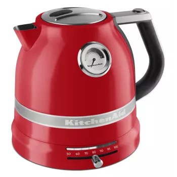 Elektriskā tējkanna KITCHENAID 1,5 L 2400 W, nerūsējošais tērauds/alumīnijs, 7 temperatūras iestatījumi, Imperial Red