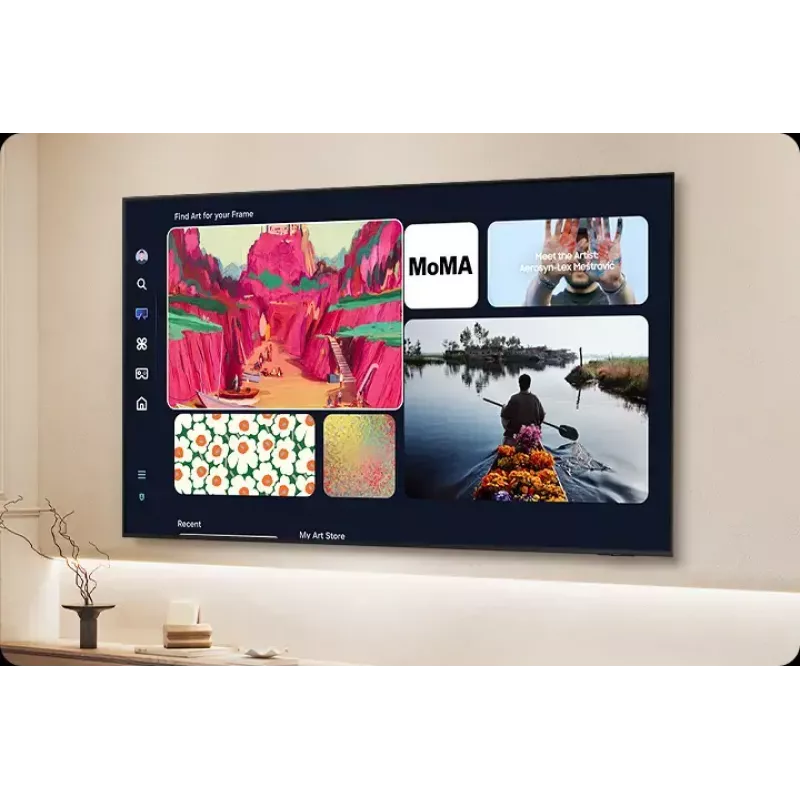 Televizors Samsung 55 collu Neo QLED QN85F 4K Ultra HD Smart TV, 55 collas (138 cm), Neo QLED, 3840x2160, Tizen, Sudraba