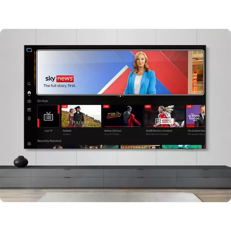 Televizors Samsung 55 collu Neo QLED QN85F 4K Ultra HD Smart TV, 55 collas (138 cm), Neo QLED, 3840x2160, Tizen, Sudraba