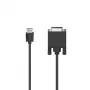 Hama 00200713 video kabeļa adapteris 1,5 m DisplayPort DVI Melns