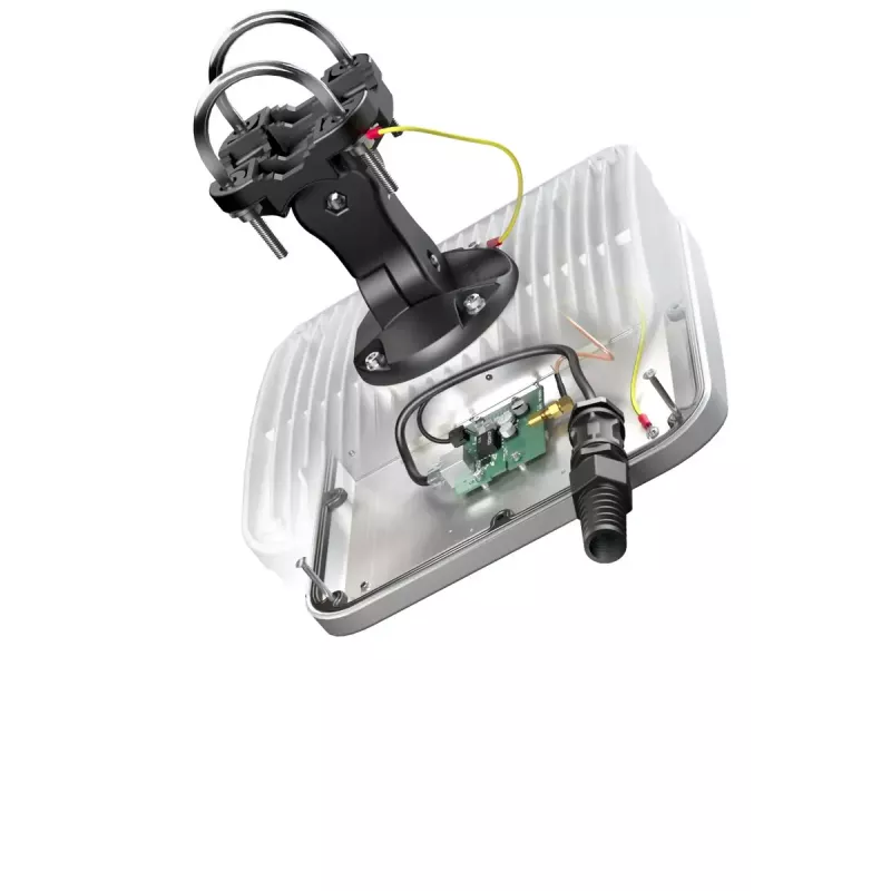 Virziena tīkla antena QuWireless QuMax PoE/LAN, daudzjoslu 0.694–2.7 GHz, līdz 6 dBi, balta