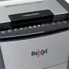 Rexel Optimum Auto+ 300M papīra smalcinātājs Mikrogriešana 55 dB 23 cm Melns, Pelēks