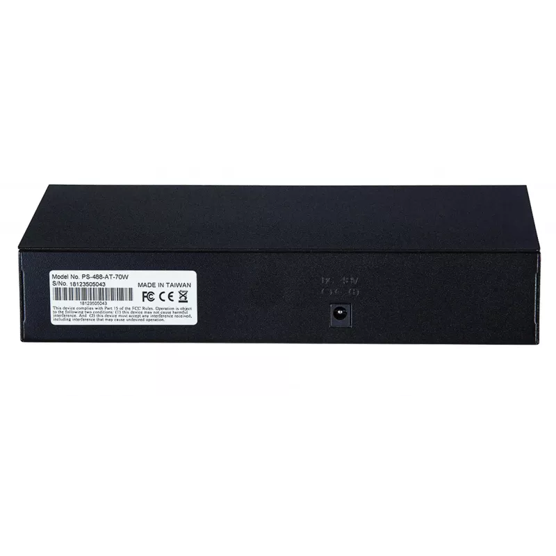 Intellinet 8 portu Fast Ethernet PoE+ slēdzis, 8 x PoE porti, 1,6 Gbit/s