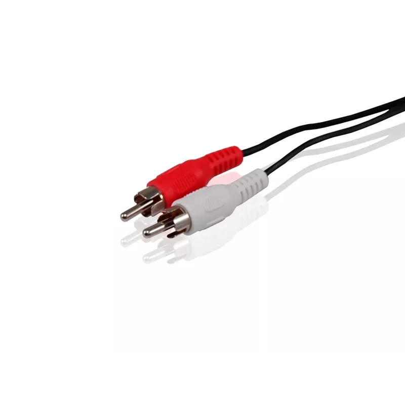 Conceptronic RCA audio kabelis, RCA, vīrišķais, RCA, vīrišķais, 5 m, melns