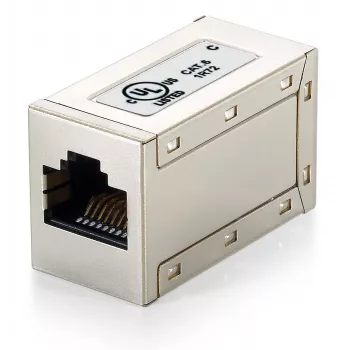 Equip Cat.6 ekranēts modulārs iekšējais savienotājs, RJ-45, RJ-45, metālisks