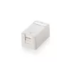 1 porta Keystone ligzdas virsmas montāžas kārba Equip 125121