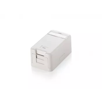 1 porta Keystone ligzdas virsmas montāžas kārba Equip 125121
