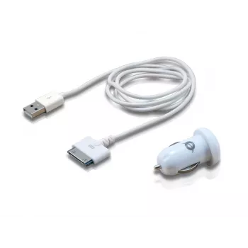 Conceptronic Car Tablet lādētājs 2A, Apple, auto, cigarešu pievads, 5 V, balts