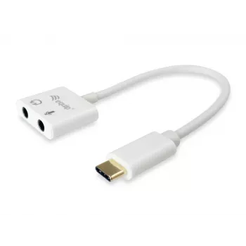 Equip USB Type C uz audio adapteris