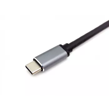 Equip USB-C 7-in-1 daudzfunkciju adapteris, USB 3.2 Gen 1 (3.1 Gen 1) Type-C, 100 W, sudraba krāsā, MicroSD (TransFlash), MicroSDHC, SD, SDHC, 4K Ultra HD, 30 Hz
