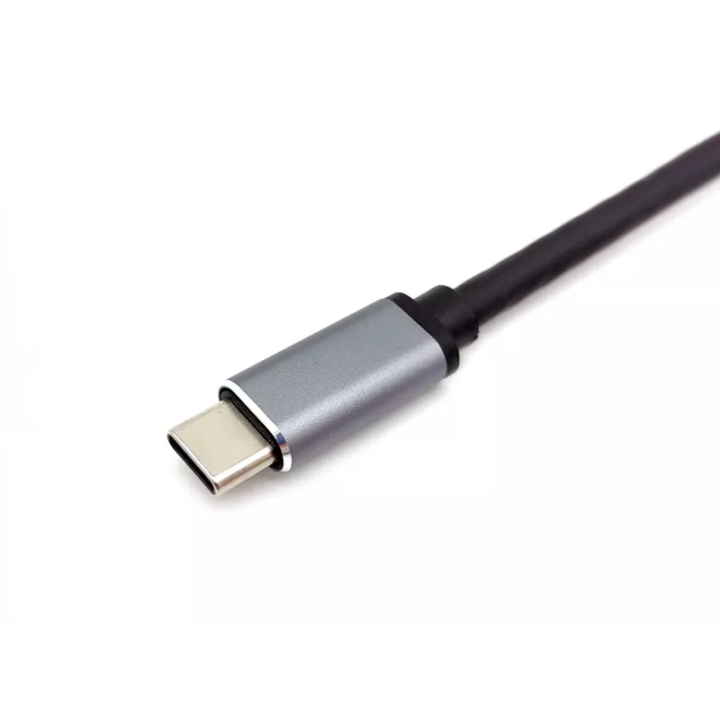 Equip USB-C 7-in-1 daudzfunkciju adapteris, USB 3.2 Gen 1 (3.1 Gen 1) Type-C, 100 W, sudraba krāsā, MicroSD (TransFlash), MicroSDHC, SD, SDHC, 4K Ultra HD, 30 Hz