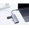 Equip USB-C 7-in-1 daudzfunkciju adapteris, USB 3.2 Gen 1 (3.1 Gen 1) Type-C, 100 W, sudraba krāsā, MicroSD (TransFlash), MicroSDHC, SD, SDHC, 4K Ultra HD, 30 Hz