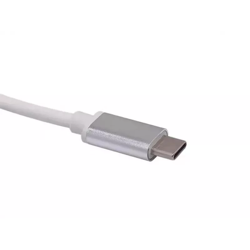 Equip USB-C uz 4 portu USB 3.0 centrmezgls, USB 3.2 Gen 1 (3.1 Gen 1) Type-C, USB 3.2 Gen 1 (3.1 Gen 1) Type-A, 5000 Mbit/s, sudraba, alumīnijs, Windows 10, Windows 7, Windows 8