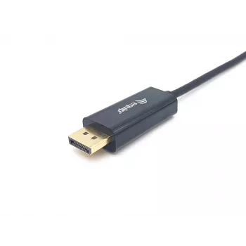 Equip USB-C uz DisplayPort kabelis, vīr./vīr., 1,0 m, 4K/60 Hz