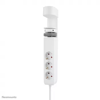 Neomounts DS22-840WH6 galda kontaktligzda ar skavu un USB-C un USB-A pieslēgvietām – ātra uzlāde
