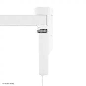 Neomounts DS22-840WH6 galda kontaktligzda ar skavu un USB-C un USB-A pieslēgvietām – ātra uzlāde