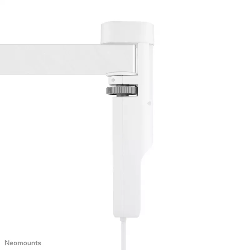 Neomounts DS22-840WH6 galda kontaktligzda ar skavu un USB-C un USB-A pieslēgvietām – ātra uzlāde