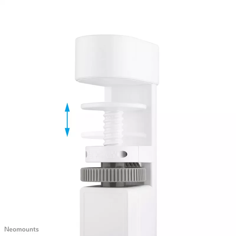 Neomounts DS22-840WH6 galda kontaktligzda ar skavu un USB-C un USB-A pieslēgvietām – ātra uzlāde