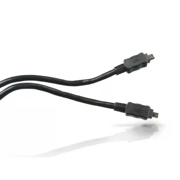 Conceptronic FireWire kabelis 4-p 1,8m melns