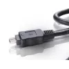 Conceptronic FireWire kabelis 4-p 1,8m melns