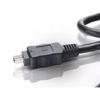 Conceptronic FireWire kabelis 4-p 1,8m melns