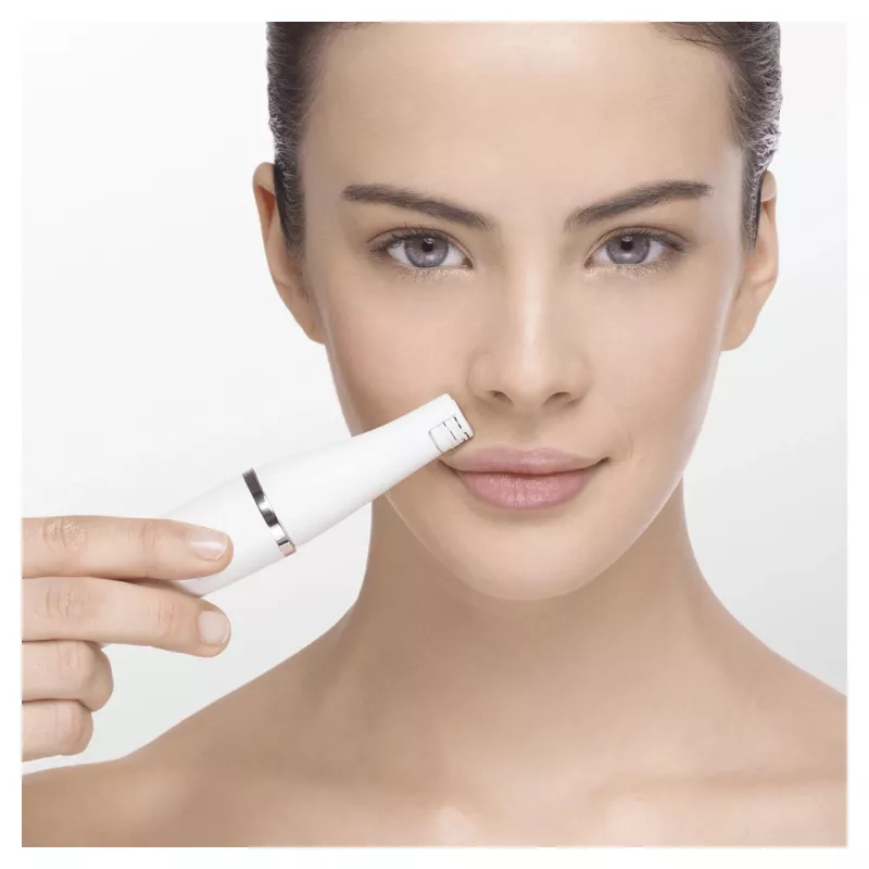 Sejas epilators Braun FaceSpa 851V zeltaini balts