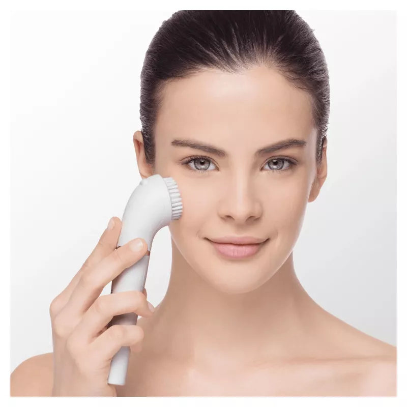 Sejas epilators Braun FaceSpa 851V zeltaini balts
