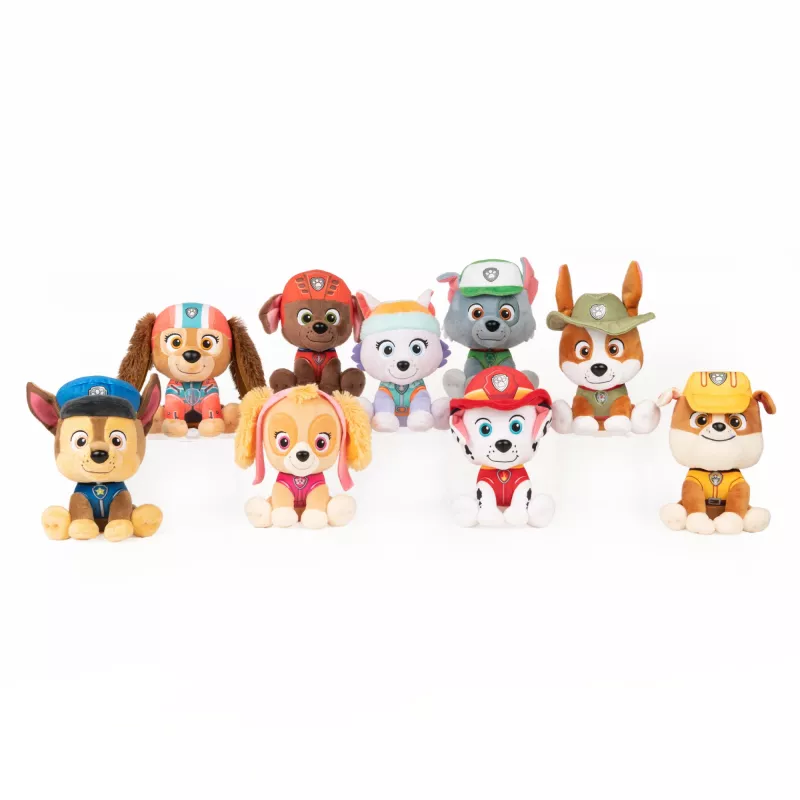 PAW Patrol GUND Tracker Plush, Oficiāla rotaļlieta no populārā animācijas seriāla, Plīša dzīvnieks bērniem no 1 gada vecuma, 6”