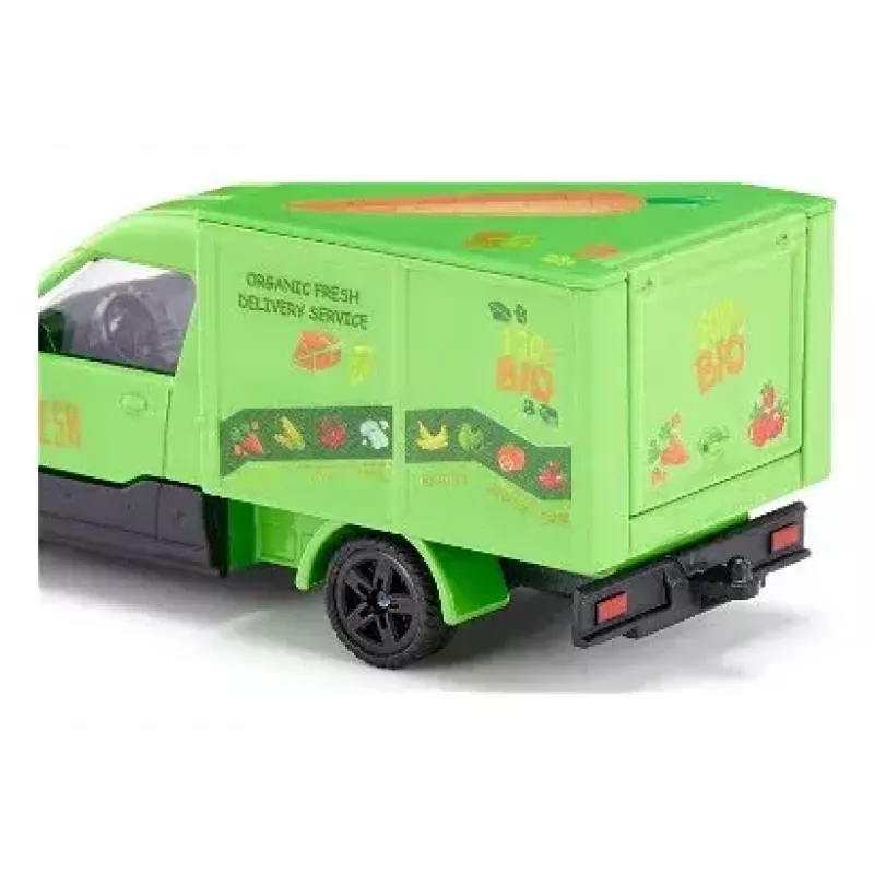 Siku Streetscooter Organic Fresh Delivery Service skrejritenis, modelis, salikts, 1:50