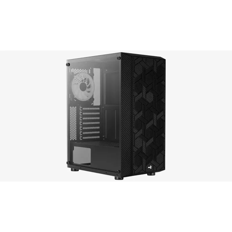 Aerocool Hive-G-BK-v3 Midi Tower Melns
