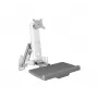 ICY BOX IB-MS600-W 61 cm (24 collas) Sienas Pelēks, Sudraba, Balts
