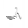 ICY BOX IB-MS600-W 61 cm (24 collas) Sienas Pelēks, Sudraba, Balts