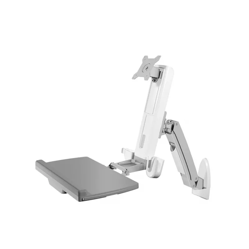 ICY BOX IB-MS600-W 61 cm (24 collas) Sienas Pelēks, Sudraba, Balts