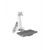 ICY BOX IB-MS600-W 61 cm (24 collas) Sienas Pelēks, Sudraba, Balts