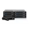 Disk Array Icy Dock MB326SP-B 0 TB Rack 1U Melns